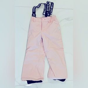 Reina girls ski bib size 4/5